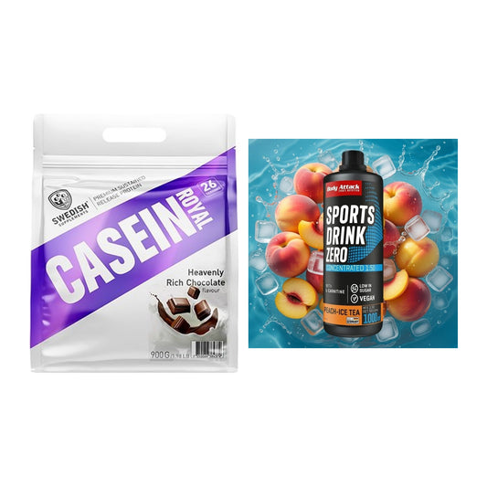 Basis-Set: Swedish Supplements Casein + Body Attack Sports Drink – alle enthaltenen Artikel