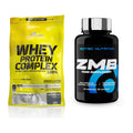 Basis-Set: Olimp Whey Protein Complex 100% + Scitec ZMB – alle enthaltenen Artikel