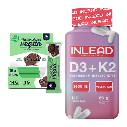 Basis-Set: Multipower Vegan Protein + INLEAD Vitamin D3 + K2 – alle enthaltenen Artikel