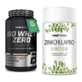 Basis-Set: BioTech Iso Whey Zero Black + Sinob Zink Chelapro – alle enthaltenen Artikel
