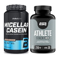 Basis-Set: BioTech Micellar Casein + ESN Athlete Stack:MEN – alle enthaltenen Artikel