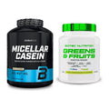 Basis-Set: BioTech Micellar Casein + Scitec Greens & Fruits – alle enthaltenen Artikel