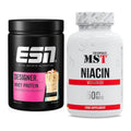 Basis-Set: ESN Designer Whey + MST Niacin – alle enthaltenen Artikel