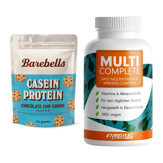 Basis-Set: Barebells Casein Protein + ProFuel MULTI COMPLETE – alle enthaltenen Artikel