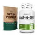 Basis-Set: BioTech Vegan Protein + BioTech One A Day 100 Tabl. – alle enthaltenen Artikel