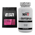 Basis-Set: ESN Designer Whey + MST Tryptophan 500mg – alle enthaltenen Artikel