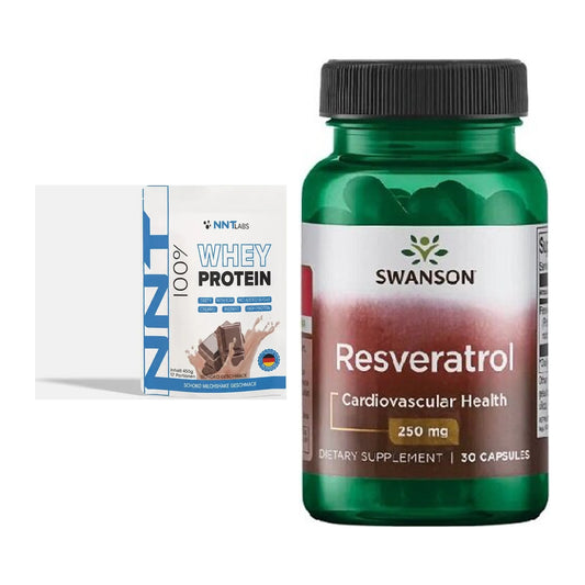 Basis-Set: NNT Whey + Swanson Resveratrol – alle enthaltenen Artikel