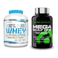Basis-Set: BioTech 100% Pure Whey + Scitec Mega Daily One Plus – alle enthaltenen Artikel