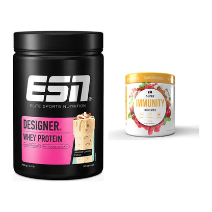 Basis-Set: ESN Designer Whey + FA Nutrition Wellnes Line Super – alle enthaltenen Artikel