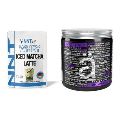 Basis-Set: NNT Whey ICED MATCHA LATTE + Nanosupps Hype Beast – alle enthaltenen Artikel