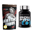 Basis-Set: Big Zone Battle Whey + Scitec Iron Pro – alle enthaltenen Artikel