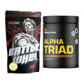 Basis-Set: Big Zone Battle Whey + Dedicated Alpha Triad 180 Tabl. – alle enthaltenen Artikel