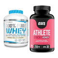 Basis-Set: BioTech 100% Pure Whey + ESN Athlete Stack:WOMEN – alle enthaltenen Artikel