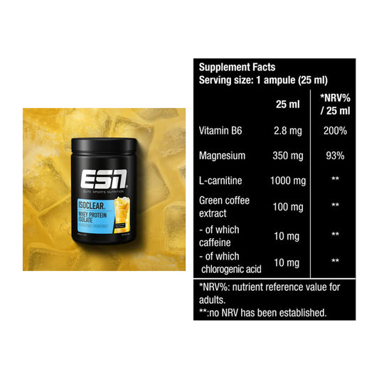Basis-Set: ESN ISOCLEAR Whey Isolate + BioTech Magna Shot – alle enthaltenen Artikel