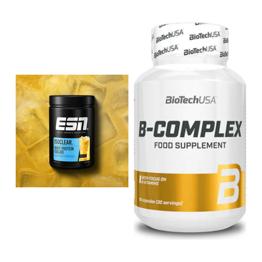 Basis-Set: ESN ISOCLEAR Whey Isolate + BioTech B Complex 60 Tabl. – alle enthaltenen Artikel