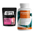 Basis-Set: ESN Designer Whey + ProFuel Vitamin C gepuffert – alle enthaltenen Artikel