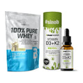 Basis-Set: BioTech 100% Pure Whey + Sinob Vitamin D3 + K2 Tropfen – alle enthaltenen Artikel