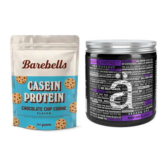 Basis-Set: Barebells Casein Protein + Nanosupps Hype Beast – alle enthaltenen Artikel