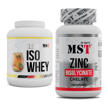 Basis-Set: MST Iso Clear + MST Zinc Chelate Bisglycinate – alle enthaltenen Artikel