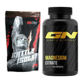 Basis-Set: Big Zone Battle Isolate + GN Magnesium Citrate – alle enthaltenen Artikel