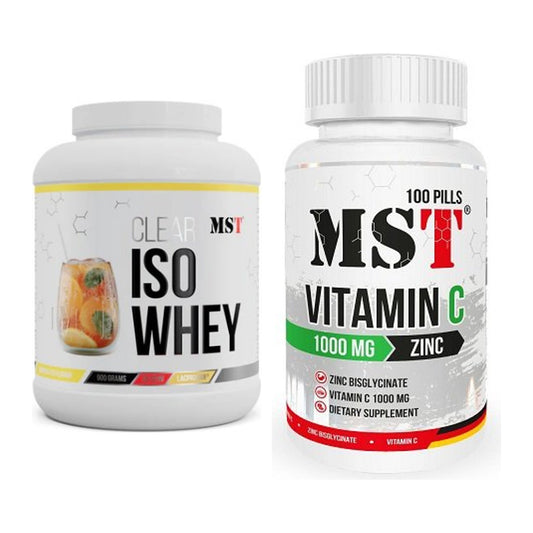 Basis-Set: MST Iso Clear + MST Vitamin C 1000 + Zinc 100 – alle enthaltenen Artikel