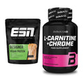 Basis-Set: ESN Designer Vegan Protein + BioTech L-Carnitine + Chrome – alle enthaltenen Artikel
