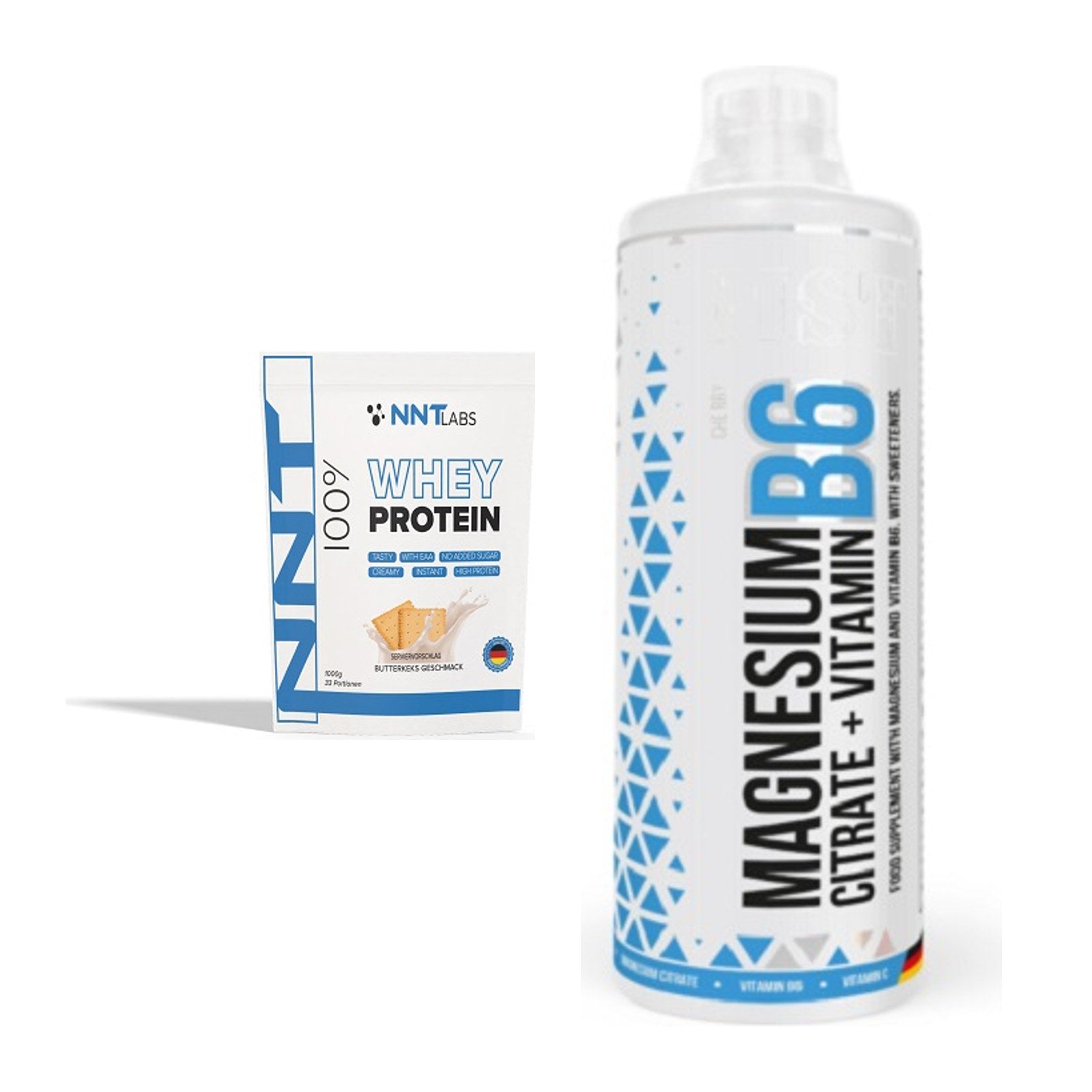 Basis-Set: NNT Whey + MST Magnesium B6 – alle enthaltenen Artikel