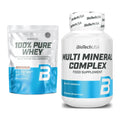 Basis-Set: BioTech 100% Pure Whey + BioTech Multi Mineral Complex 100 – alle enthaltenen Artikel