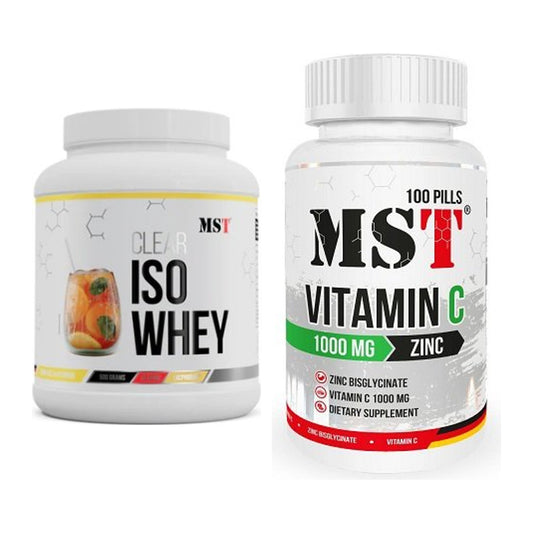 Basis-Set: MST Iso Clear + MST Vitamin C 1000 + Zinc 100 – alle enthaltenen Artikel