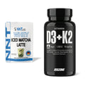 Basis-Set: NNT Whey ICED MATCHA LATTE + Big Zone Vitamin D3 + K2 – alle enthaltenen Artikel