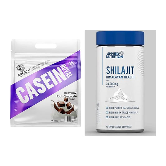 Basis-Set: Swedish Supplements Casein + Applied Nutrition Shilajit – alle enthaltenen Artikel