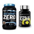 Basis-Set: BioTech Iso Whey Zero + Scitec Vitamin C 1100 – alle enthaltenen Artikel