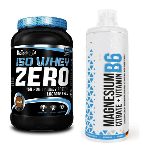 Basis-Set: BioTech Iso Whey Zero + MST Magnesium B6 – alle enthaltenen Artikel