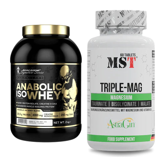 Basis-Set: Kevin Levrone Anabolic Iso Whey + MST Tripple Mag – alle enthaltenen Artikel