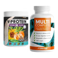 Basis-Set: ProFuel V-Protein Vegan 8K Blend + ProFuel MULTI COMPLETE – alle enthaltenen Artikel