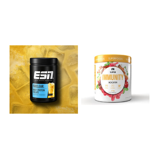 Basis-Set: ESN ISOCLEAR Whey Isolate + FA Nutrition Wellnes Line Super – alle enthaltenen Artikel
