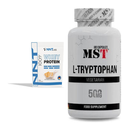 Basis-Set: NNT Whey + MST Tryptophan 500mg – alle enthaltenen Artikel