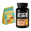 Ensemble de base : INLEAD Clear Whey Isolate + ESN Vitamin Stack - tous les articles inclus