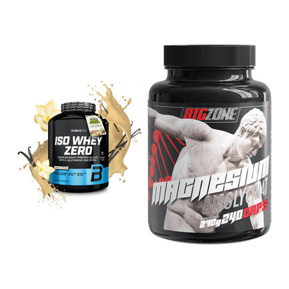 Basis-Set: BioTech Iso Whey Zero + Big Zone Magnesium Bisglycinat – alle enthaltenen Artikel