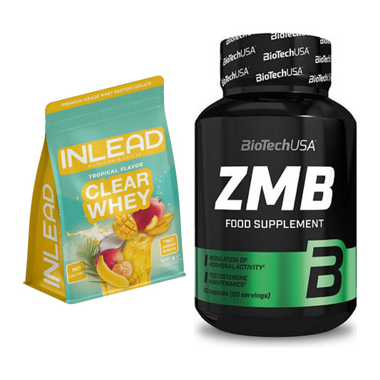 Basis-Set: INLEAD Clear Whey Isolate + BioTech ZMB – alle enthaltenen Artikel