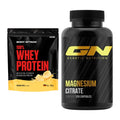 Basis-Set: Body Attack 100% Whey Protein + GN Magnesium Citrate – alle enthaltenen Artikel