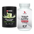 Basis-Set: MaxiNutrition MaxClear 100% + #GYMJUICE ZINC Bisglycinate – alle enthaltenen Artikel