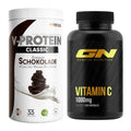 Basis-Set: ProFuel VEGAN PROTEIN + GN Vitamin C Health Line – alle enthaltenen Artikel