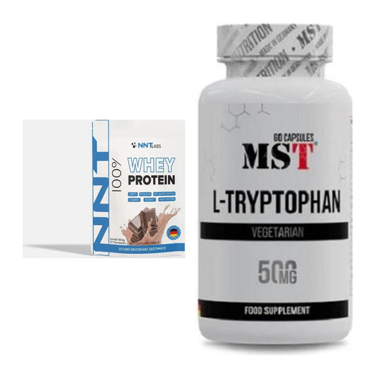 Basis-Set: NNT Whey + MST Tryptophan 500mg – alle enthaltenen Artikel