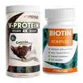 Basis-Set: ProFuel V-PROTEIN vegan 4K blend + ProFuel BIOTIN Komplex – alle enthaltenen Artikel