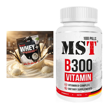Basis-Set: Sinob Honest Whey+ + MST B300 B-Complex 100 Pills – alle enthaltenen Artikel