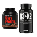 Basis-Set: Body Attack 100% Whey Protein + Big Zone Vitamin D3 + K2 – alle enthaltenen Artikel
