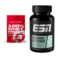 Basis-Set: Scitec 100% Whey Protein + ESN Magnesium Bisglycinat – alle enthaltenen Artikel