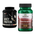 Basis-Set: MST Best Whey Protein + Swanson Resveratrol – alle enthaltenen Artikel