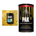 Basis-Set: ESN ISOCLEAR Whey Isolate + Universal Animal Pak 44 Serv. – alle enthaltenen Artikel